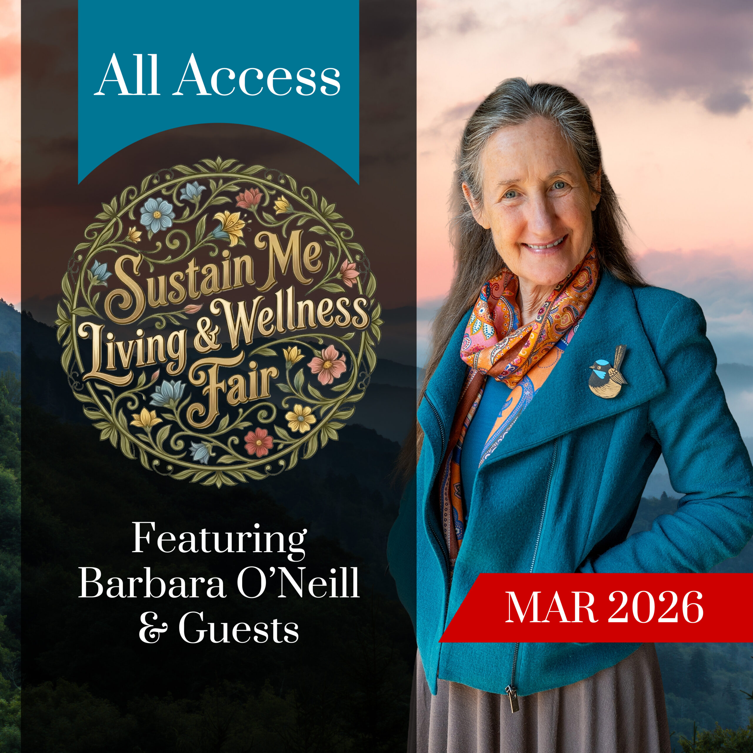 Sustain Me Living & Wellness Fair Featuring Barbara O'Neill | All Access Subscription